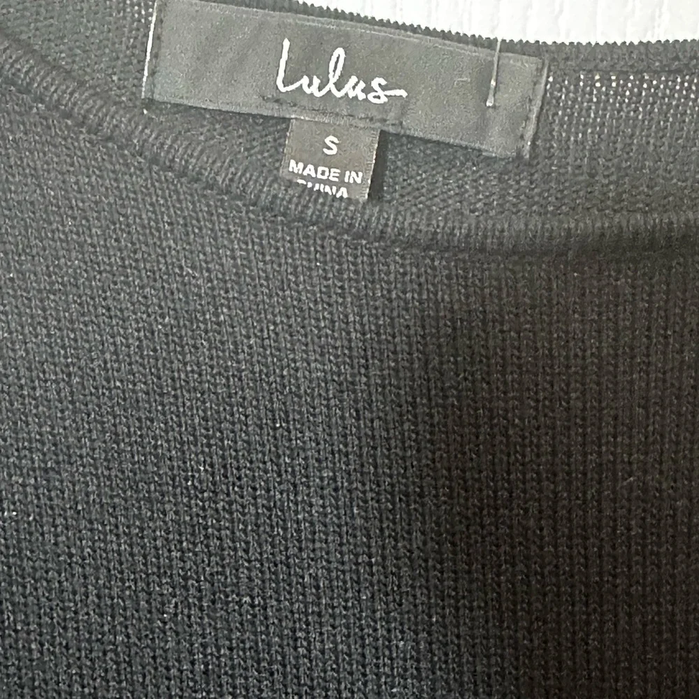 Lulu's Black Long Sleeve Sheath Dress with Cutout Details - Picture 12 of 16